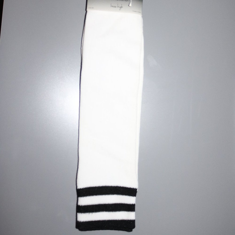 Brand New Arthur George by Rob Kardashian White Knee High Socks
